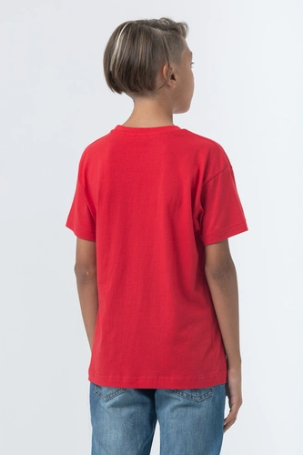 Футболка детская Regent Fit Kids, красная Футболка детская Regent Fit Kids, красная