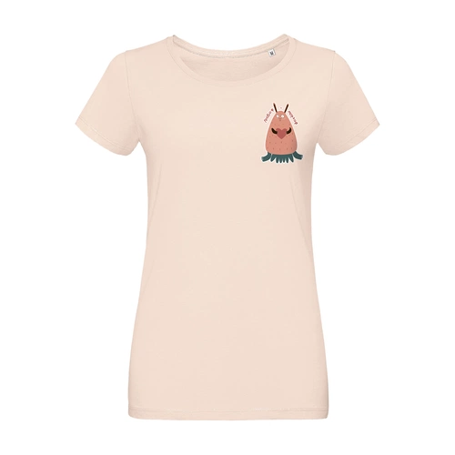 Футболка женская «Любоф-моркоф II», розовая Футболка женская «Любоф-моркоф II», розовая