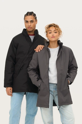 Куртка на стеганой подкладке Robyn, темно-серая Куртка на стеганой подкладке Robyn, темно-серая