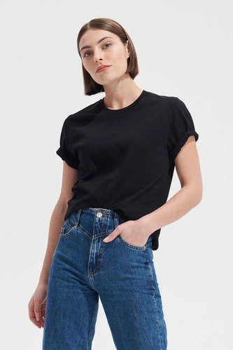 Футболка унисекс Tuner, черная Футболка унисекс Tuner, черная