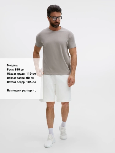 Футболка унисекс Regent 150, светло-серая Футболка унисекс Regent 150, светло-серая