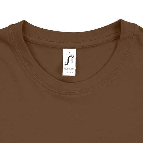 Футболка унисекс Regent 150, коричневая Футболка унисекс Regent 150, коричневая