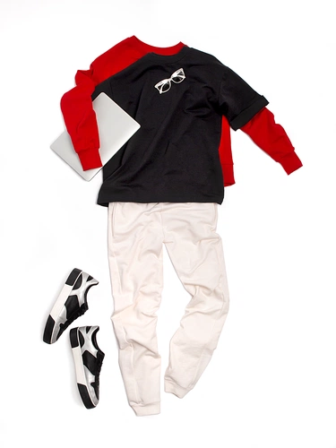 Футболка оверсайз унисекс Kosmos 2.0, темно-синяя Футболка оверсайз унисекс Kosmos 2.0, темно-синяя