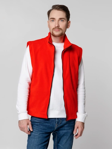 Жилет флисовый Manakin, красный Жилет флисовый Manakin, красный
