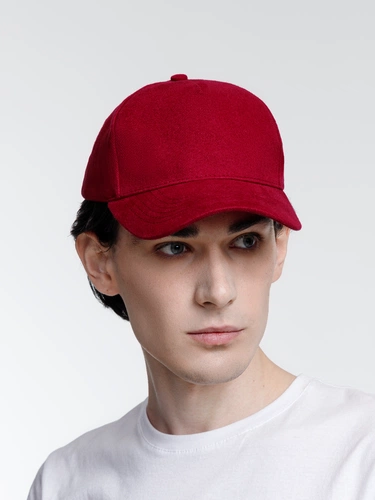 Бейсболка Standard, бордовая Бейсболка Standard, бордовая
