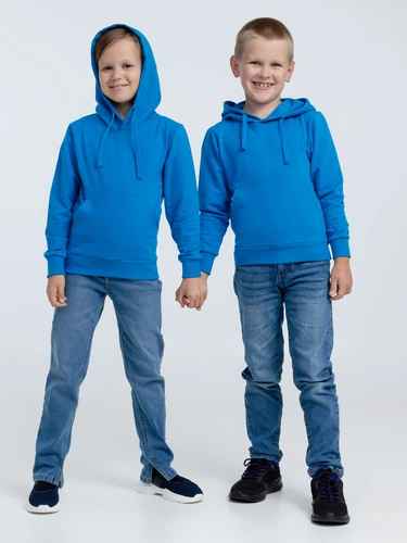 Худи детское Kirenga Kids 2.0, бирюзовое Худи детское Kirenga Kids 2.0, бирюзовое