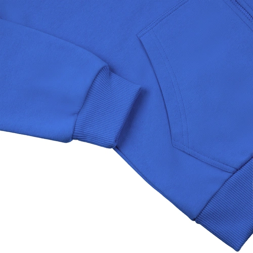 Толстовка на молнии с капюшоном Siverga Heavy 2.0, ярко-синяя Толстовка на молнии с капюшоном Siverga Heavy 2.0, ярко-синяя