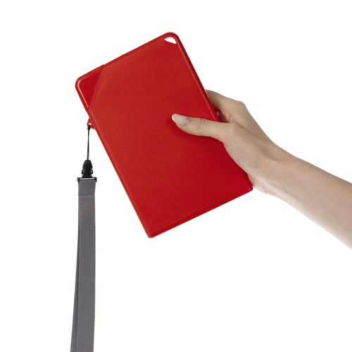 Плоская бутылка для воды Flacon, красная Плоская бутылка для воды Flacon, красная