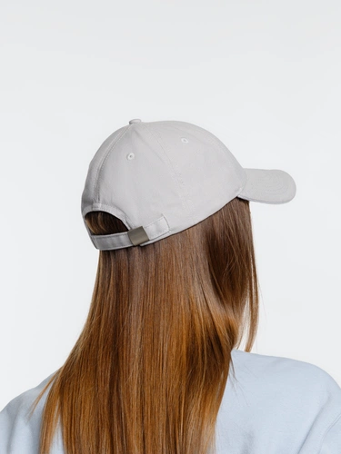 Бейсболка Spiker, серая с белым Бейсболка Spiker, серая с белым