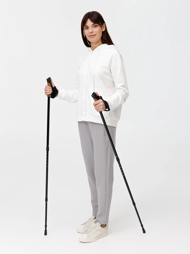 Палки для скандинавской ходьбы Trekk, черные Палки для скандинавской ходьбы Trekk, черные