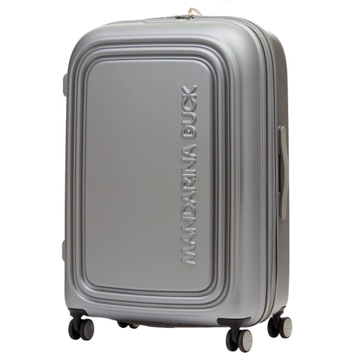 Чемодан Logoduck L, серебристый Чемодан Logoduck L, серебристый