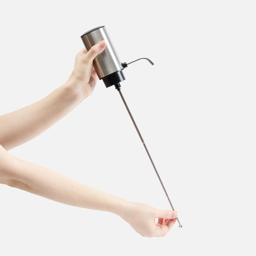 Электрический аэратор-дозатор для вина Tuoretta, серебристый Электрический аэратор-дозатор для вина Tuoretta, серебристый