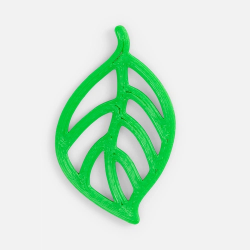 Подвеска Flora, 3D-печать на заказ, лист розы Подвеска Flora, 3D-печать на заказ, лист розы