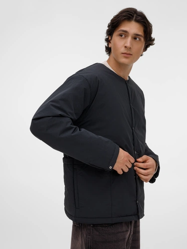 Куртка унисекс Veter, черная Куртка унисекс Veter, черная