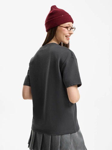 Футболка унисекс Durington, темно-серая (графит) Футболка унисекс Durington, темно-серая (графит)