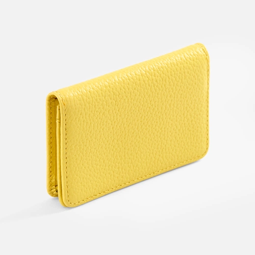 Футляр для визиток Unison, желтый Футляр для визиток Unison, желтый