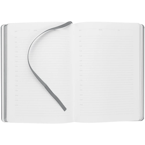 Ежедневник New Factor, недатированный, серый Ежедневник New Factor, недатированный, серый