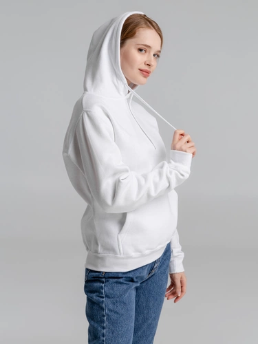 Толстовка с капюшоном Slam 320, белая Толстовка с капюшоном Slam 320, белая