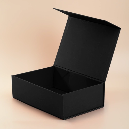 Коробка складная Portada, L, черная Коробка складная Portada, L, черная