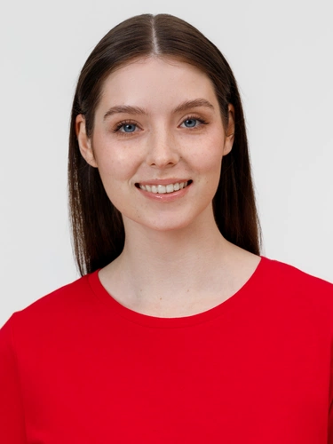 Футболка женская E150, красная Футболка женская E150, красная