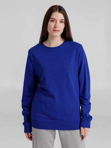 Свитшот унисекс BNC Inspire (Organic), ярко-синий Свитшот унисекс BNC Inspire (Organic), ярко-синий