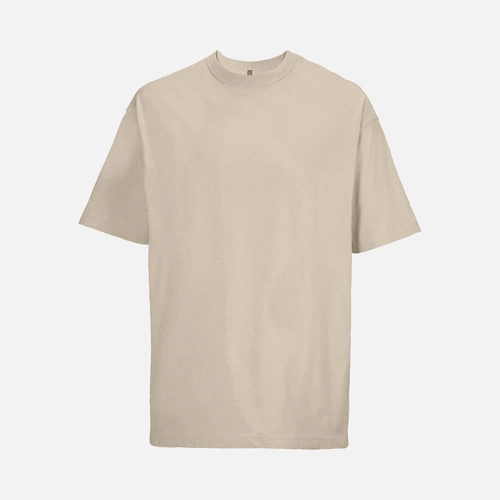 Футболка оверсайз мужская Boxy Men, бежевая (льняная) Футболка оверсайз мужская Boxy Men, бежевая (льняная)