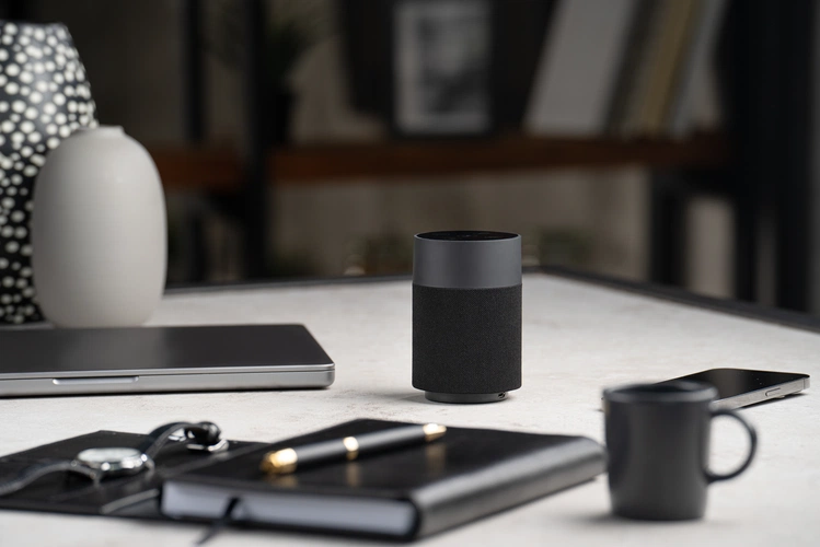 Беспроводная колонка Uniscend Tappy, черная Беспроводная колонка Uniscend Tappy, черная