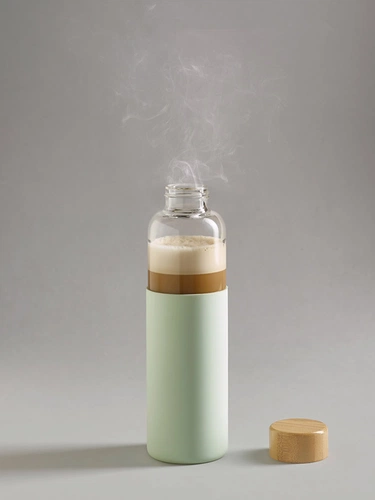 Бутылка для воды Dakar, прозрачная с зеленым Бутылка для воды Dakar, прозрачная с зеленым