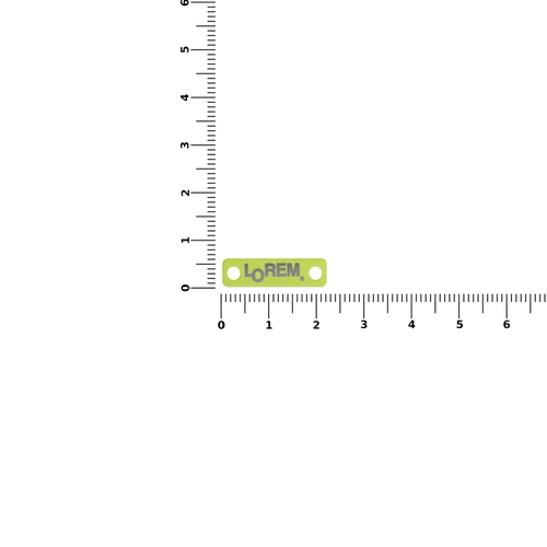 Шильдик металлический Alfa Liten, желтый неон Шильдик металлический Alfa Liten, желтый неон