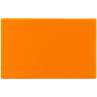 Лейбл из ПВХ Dzeta, ХL, оранжевый неон