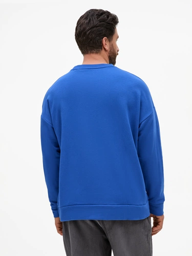 Свитшот унисекс S2, синий Свитшот унисекс S2, синий