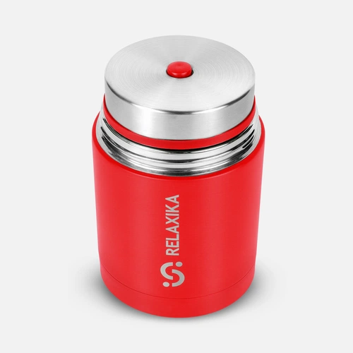 Термос для еды Relaxika 700, красный Термос для еды Relaxika 700, красный