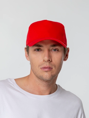 Бейсболка Standard, красная Бейсболка Standard, красная