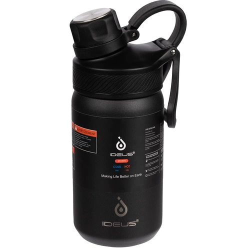 Термобутылка Fujisan 2.0, черная Термобутылка Fujisan 2.0, черная