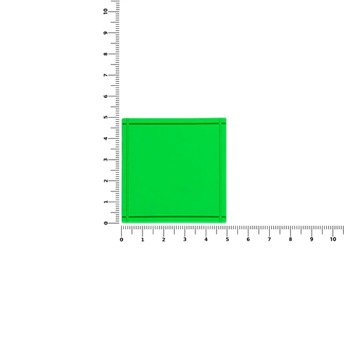 Лейбл из ПВХ Dzeta, L, зеленый неон Лейбл из ПВХ Dzeta, L, зеленый неон