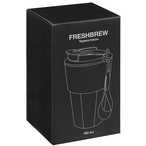 Термостакан Freshbrew, белый Термостакан Freshbrew, белый