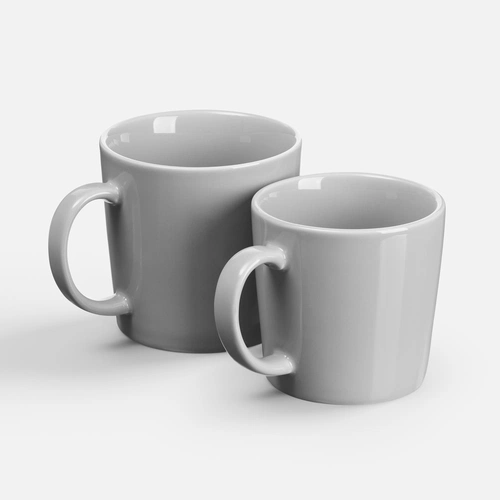 Кружка Valotti Medio, серая Кружка Valotti Medio, серая