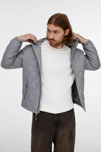 Куртка унисекс Tarnaby, светло-серая Куртка унисекс Tarnaby, светло-серая