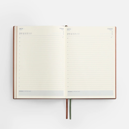 Ежедневник Avila, недатированный, зеленый Ежедневник Avila, недатированный, зеленый