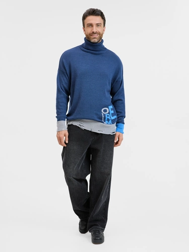 Свитер оверсайз Tricksy Net Grunge на заказ, акрил Свитер оверсайз Tricksy Net Grunge на заказ, акрил