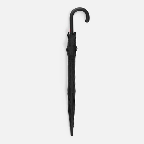 Зонт-трость Hidecolor с цветными спицами, черный с красным Зонт-трость Hidecolor с цветными спицами, черный с красным