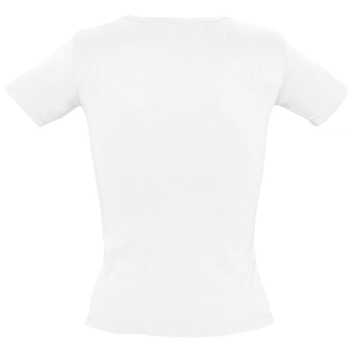 Футболка женская Lady 220 с V-образным вырезом, белая Футболка женская Lady 220 с V-образным вырезом, белая