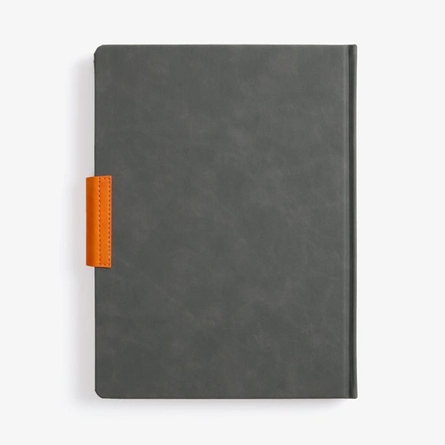 Ежедневник Grande Strap на заказ, датированный, серый Ежедневник Grande Strap на заказ, датированный, серый