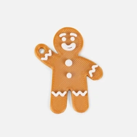 Мини-подвеска «Пряник», 3D-печать на заказ, человечек