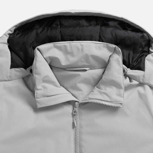 Куртка-парка унисекс Sfera, светло-серая Куртка-парка унисекс Sfera, светло-серая