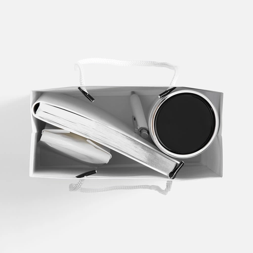 Набор Nebraska Inflow, белый с серебристым Набор Nebraska Inflow, белый с серебристым