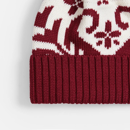 Шапка Wintertude, красная с белым Шапка Wintertude, красная с белым