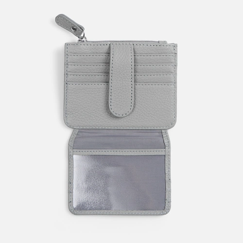 Картхолдер на молнии Unison, серый Картхолдер на молнии Unison, серый