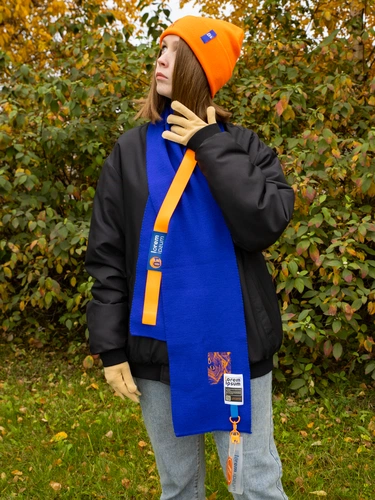 Сет Urban Flow, оранжево-синий с нанесением и кастомизацией Сет Urban Flow, оранжево-синий с нанесением и кастомизацией