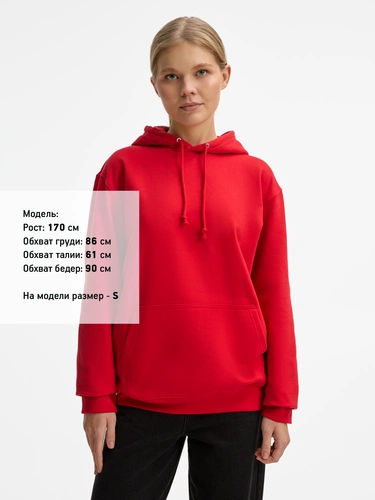 Худи унисекс Condor, красное Худи унисекс Condor, красное